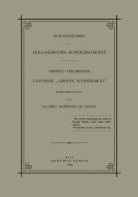 Cover-Bild zum Titel 'Quellenstudien zur Holländischen Kunstgeschichte' von 'Arnold Houbraken'