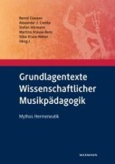 Cover-Bild zum Titel 'Grundlagentexte Wissenschaftlicher Musikpädagogik' von ''