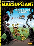 Cover-Bild zum Titel 'Marsupilami 17: Geheimnisvolles Palumbien' von 'Stéphan Colman, André Franquin'