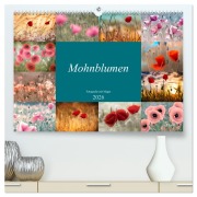 Mohnblumen - Fotografie mit Magie (hochwertiger Premium Wandkalender 2026 DIN A2 quer), Kunstdruck in Hochglanz - Julia Delgado
