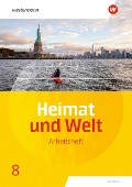 Heimat und Welt 8. Arbeitsheft. Sachsen - 