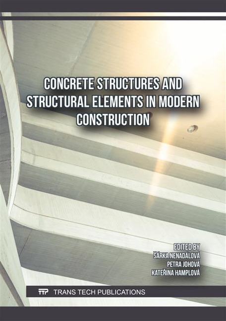 Concrete Structures and Structural Elements in Modern Construction - 