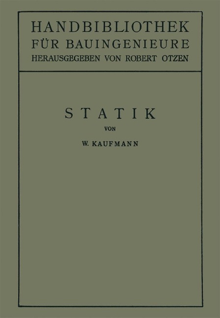 Statik - Walther Kaufmann