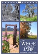 Cover-Bild zum Titel 'Wege durchs Jahr - Spaziergänge im schönen Nordhessen (Wandkalender 2026 DIN A4 hoch), CALVENDO Monatskalender' von 'Sabine Löwer'