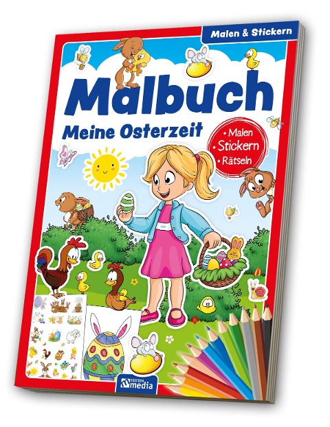 Malbuch Meine Osterzeit - 