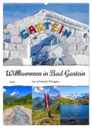 Cover-Bild zum Titel 'Willkommen in Bad Gastein (Wandkalender 2026 DIN A2 hoch), CALVENDO Monatskalender' von 'Christa Kramer'
