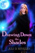Cover-Bild zum Titel 'Drawing Down the Shades (Antique Magic, #3)' von 'Juli D. Revezzo'