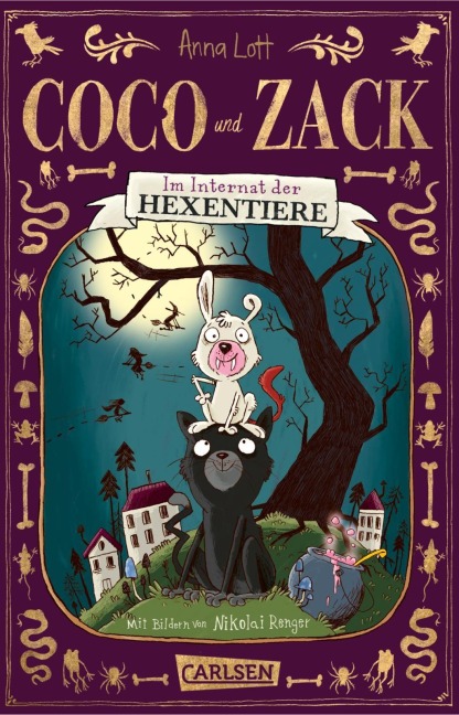 Coco und Zack: Coco und Zack - Im Internat der Hexentiere - Anna Lott