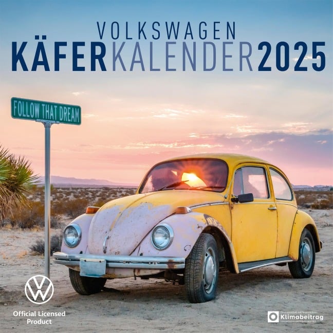 Volkswagen Käfer 2025 30 x 30 cm - 