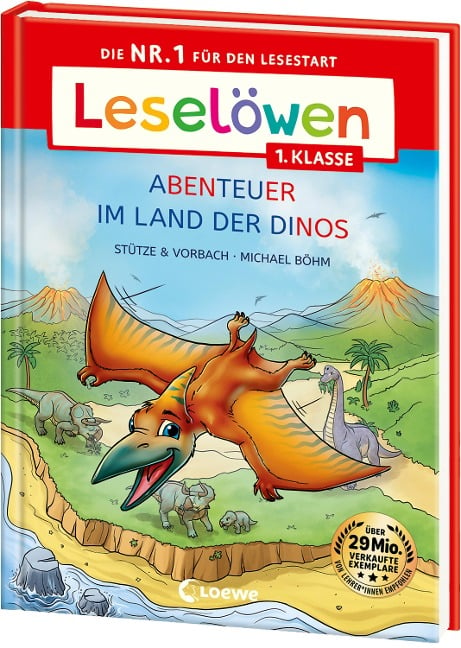 Leselöwen 1. Klasse - Abenteuer im Land der Dinos - Stütze & Vorbach