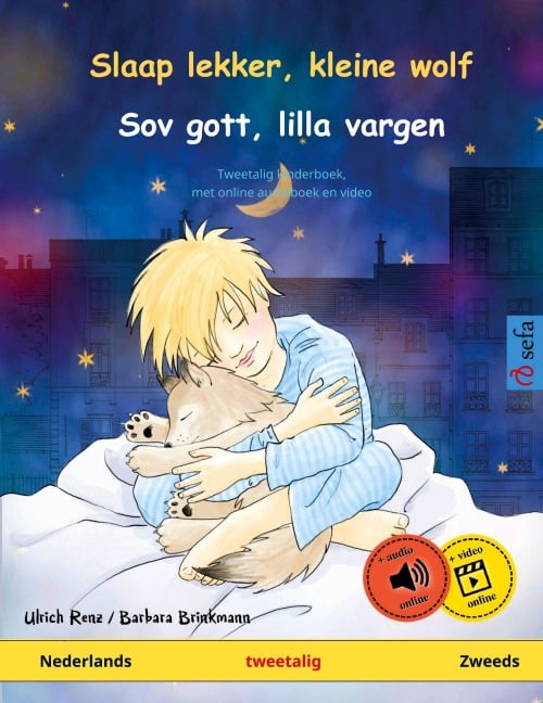 Slaap lekker, kleine wolf - Sov gott, lilla vargen (Nederlands - Zweeds) - Ulrich Renz