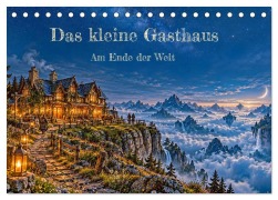 Cover-Bild zum Titel 'Das kleine Gasthaus - Am Ende der Welt (Tischkalender 2027 DIN A5 quer), CALVENDO Monatskalender' von 'Juehust'
