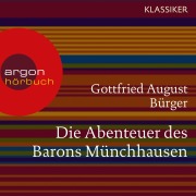 Cover-Bild zum Titel 'Die Abenteuer des Barons Münchhausen' von 'Gottfried August Bürger'