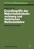 Cover-Bild zum Titel 'Grundbegriffe der Wahrscheinlichkeitsrechnung und Statistischen Methodenlehre' von 'Herbert Basler'