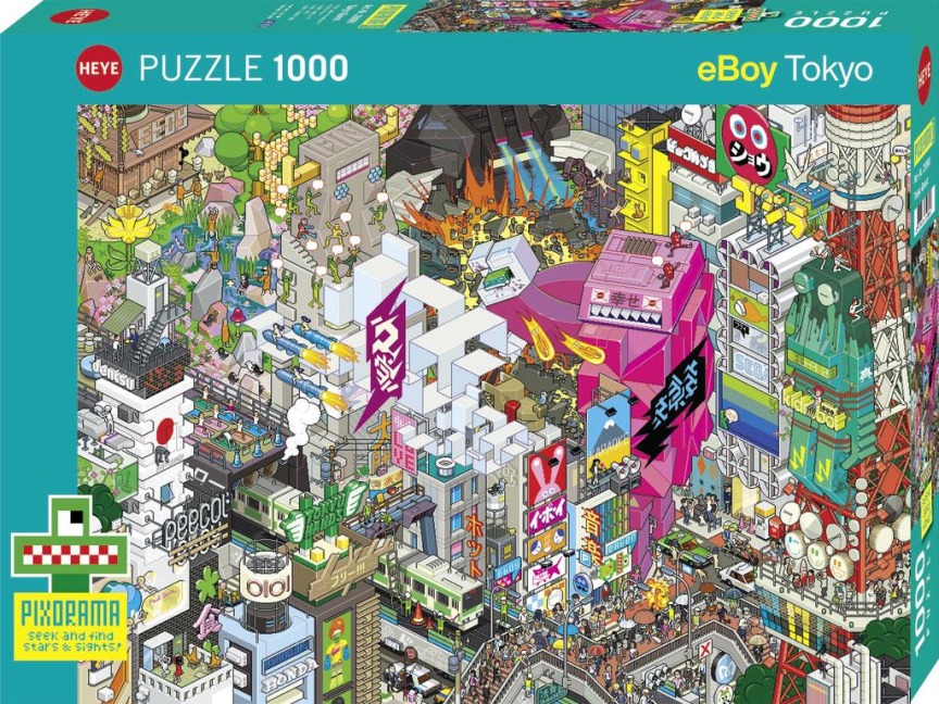 Tokyo Quest Puzzle 1000 Teile - eBoy