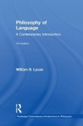 Philosophy of Language - William G Lycan