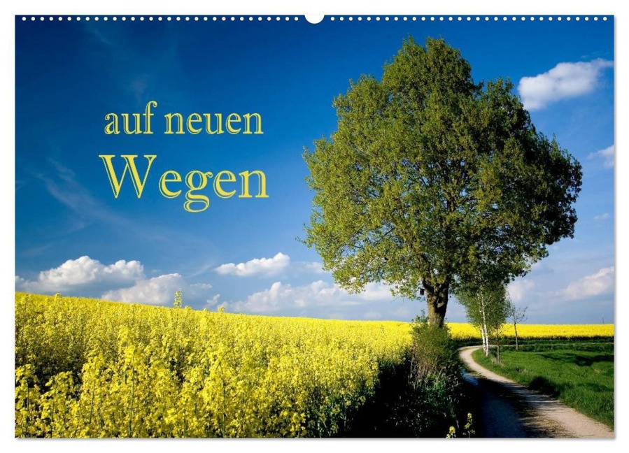 Auf neuen Wegen (Wandkalender 2026 DIN A2 quer), CALVENDO Monatskalender - Hans Pfleger
