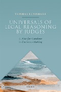 Universals of Legal Reasoning by Judges - Thomas Lundmark