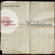 Cover-Bild zum Titel 'Postskriptum' von 'Alain Claude Sulzer'