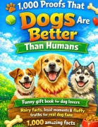 Cover-Bild zum Titel '1,000 Proofs That Dogs Are Better Than Humans' von 'Dominik Mikulaschek'