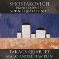 Streichquartett 2 in A-Dur/Klavierquintett - Hamelin/Tak cs Quartet