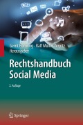 Cover-Bild zum Titel 'Rechtshandbuch Social Media' von ''