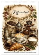Cover-Bild zum Titel 'Kaffeeverliebt (Wandkalender 2027 DIN A3 hoch), CALVENDO Monatskalender' von 'Liam Blue'