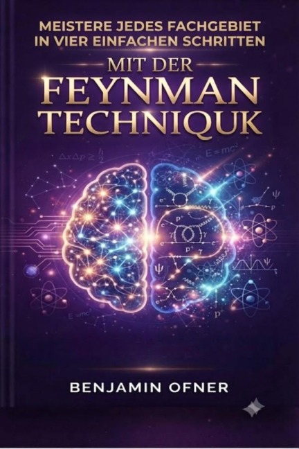 Meistere jedes Fachgebiet in vier einfachen Schritten mit der Feynman Technik - Benjamin Ofner