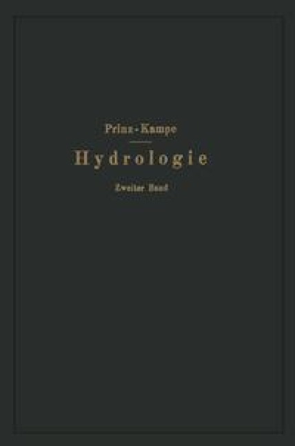 Handbuch der Hydrologie - Emil Prinz, Robert Kampe