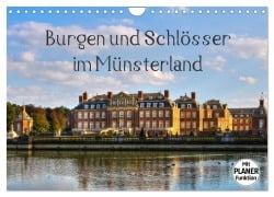 Cover-Bild zum Titel 'Burgen und Schlösser im Münsterland (Wandkalender 2026 DIN A4 quer), CALVENDO Monatskalender' von 'Paul Michalzik'