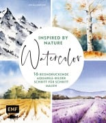 Cover-Bild zum Titel 'Watercolor inspired by Nature' von 'Jowita Marczuk'