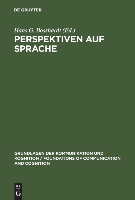 Perspektiven auf Sprache - 
