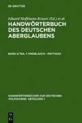 Cover-Bild zum Titel 'Knoblauch - Matthias' von ''