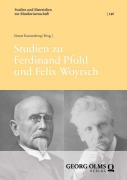 Cover-Bild zum Titel 'Studien zu Ferdinand Pfohl und Felix Woyrsch' von ''