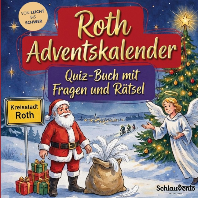 Roth-Adventskalender: Quiz-Buch mit Fragen und Rätsel - Schlauvento Interactive