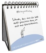 Cover-Bild zum Titel 'kriegundfreitag: Postkartenkalender 2027' von '@Kriegundfreitag'
