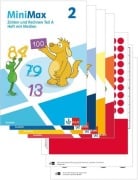 Cover-Bild zum Titel 'MiniMax 2. Paket Themenhefte mit Medien (4 Hefte: Zahlen und Rechnen A & B, Größen und Sachrechnen, Geometrie, Beilage) - Ausleihmaterial Klasse 2' von ''
