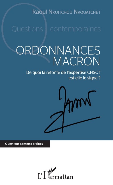 Ordonnances Macron - Raoul Nkuitchou Nkouatchet