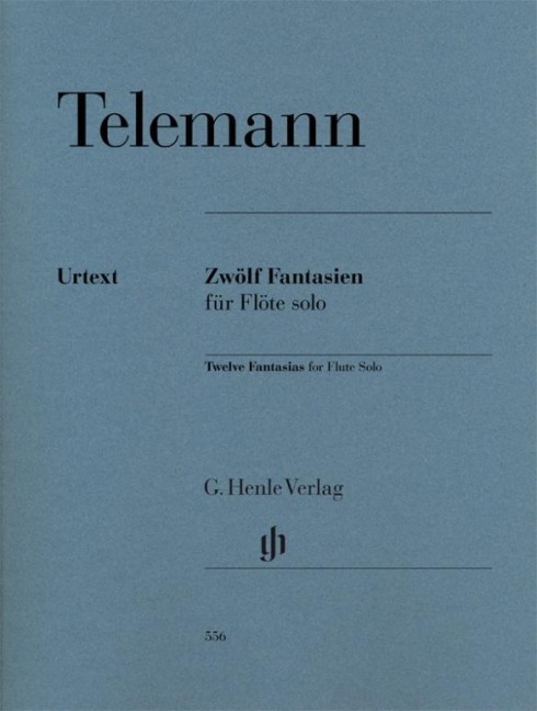 Zwölf Fantasien für Flöte solo TWV 40:2-13 - Georg Philipp Telemann