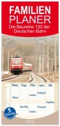 Cover-Bild zum Titel 'Familienplaner 2026 - Die Baureihe 120 der Deutschen Bahn mit 5 Spalten (Wandkalender, 21 x 45 cm) CALVENDO' von 'Wolfgang Gerstner'