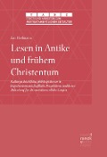 Cover-Bild zum Titel 'Lesen in Antike und frühem Christentum' von 'Jan Heilmann'