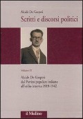 Cover-Bild zum Titel 'Alcide De Gasperi dal Partito popolare italiano all'esilio interno 1919-1942' von 'Alcide De Gasperi'