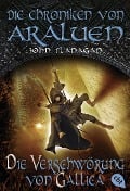 Cover-Bild zum Titel 'Die Chroniken von Araluen - Die Verschwörung von Gallica' von 'John Flanagan'