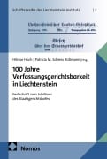 Cover-Bild zum Titel '100 Jahre Verfassungsgerichtsbarkeit in Liechtenstein' von ''