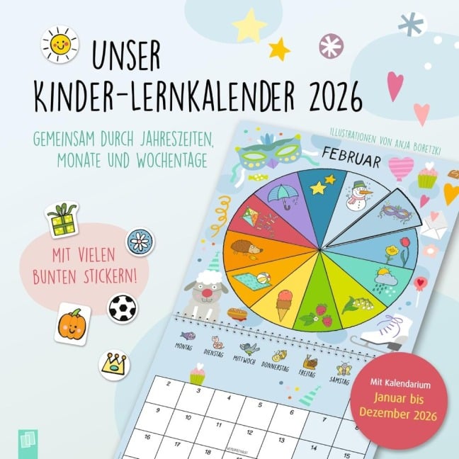 Unser Kinder-Lernkalender 2026 - 