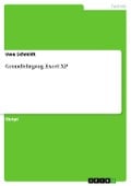 Cover-Bild zum Titel 'Grundlehrgang Excel XP' von 'Uwe Schmidt'