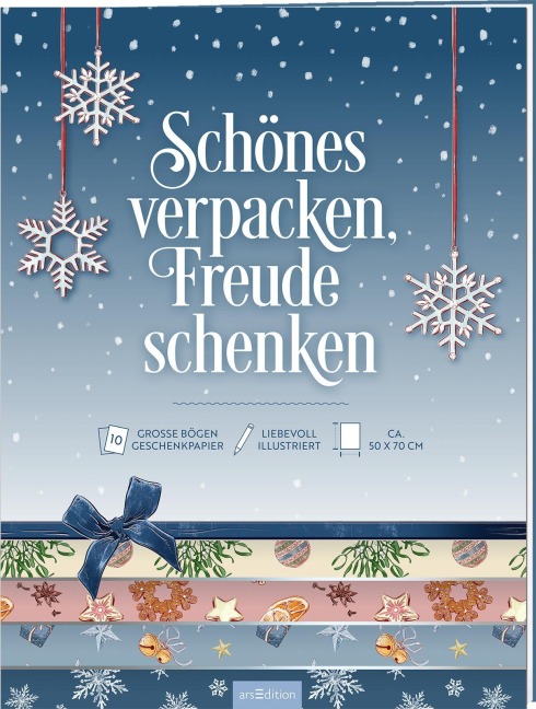 Geschenkpapier Zauberhafte Weihnachtszeit - 