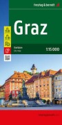 Cover-Bild zum Titel 'Graz, Stadtplan 1:15.000, freytag & berndt' von ''
