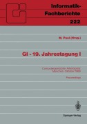 Cover-Bild zum Titel 'GI - 19. Jahrestagung I' von ''