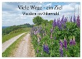 Viele Wege - ein Ziel Wandern im Odenwald (Wandkalender 2024 DIN A2 quer), CALVENDO Monatskalender - Ilona Andersen